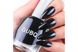 Major Dijit Smalto per unghie ad asciugatura rapida 12ml/0,42fl oz Lacca per unghie nero solido Smalto per unghie a lunga durata Effetto nail art per salone unghie(36, 12ML)