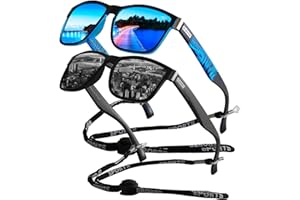 yoofun Polarized Sunglasses for Men Cycling Driving Fishing 100% UV Protection