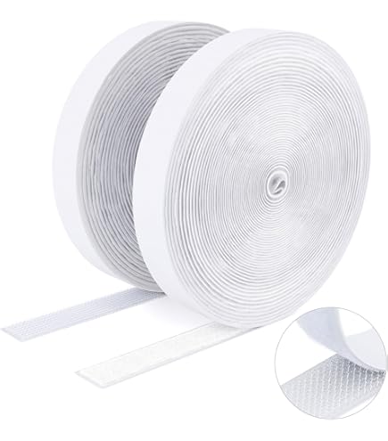 Vicloon Strisce Laccio Adesivo, 15M*20mm Nastro Adesivo A Strappo - Foto 13