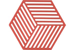 Zone Denmark Hexagon Dessous-de-Plat 16 x 14 x 0,9 cm Burned Red