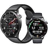 XIAOMI Watch S5 46mm, smartwatch Men and Women, GPS, 21 days, Black | 2500 Nits Brightness, 4 LED Health Sensor, Sleep 2.0, O