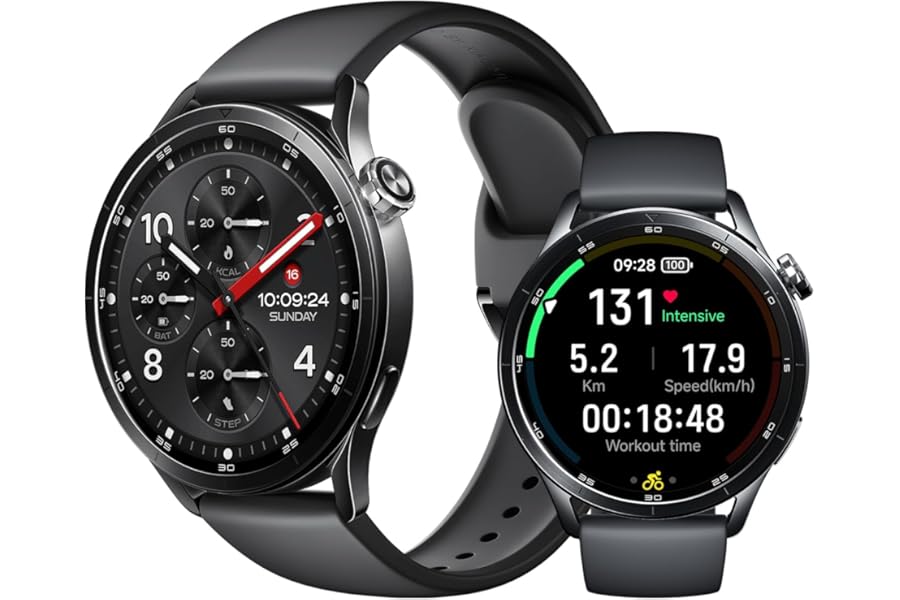 XIAOMI Watch S5 46 mm, Smartwatch con Pantalla, AMOLED de 1,48”, hasta 21 Días de Autonomía, Más de 150 Modos Deportivos, GPS