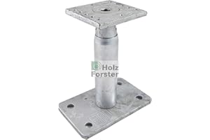 UNBEKANNT EUROTEC Pedix Pfostenträger höhenverstellbar 190 plus 100mm