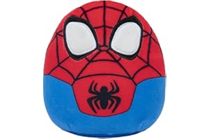 Squishmallows Marvel's Spidey and His Amazing Friends 10-Inch Spidey Plush - Add Spidey to your Squad, Ultrasoft Stuffed Animal Medium-Sized Plush, Official Kelly Toy Plush SQK0460