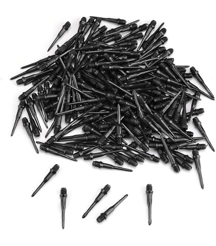Best Sporting Dart Kunststof Tippen – 100 Stuks Nylon Soft Dart Punten, Wit, 2,6 Cm Lang – Universeel Voor Elektronische Dartborden