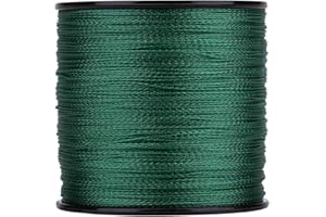 Gloglow tressée Ligne de pêche 1PC 300 m PE tressé 4 brins Super Strong Pêche lignes Multi-filament Poisson Corde Cordon Vert