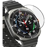 Microsonic Samsung Galaxy Watch Ultra 2025 Tam Kaplayan Nano Cam Ekran Koruyucu Siyah [Galaxy Watch Ultra 2025 ile Uyumlu Ekr