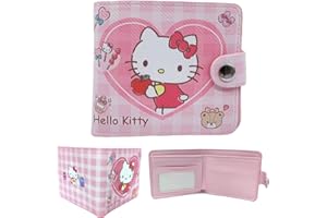DEREINE Hello Kitty Geldbörse Kinder,Hello Kitty Kinder Portemonnaie Mädchen,Karikatur Geldbörse Münzgeldbörse Kinder Hello Kitty Mini Geldbörse für Kinder,Geldbörse kinder mädchen,Kinder Geburtstagsgeschenk