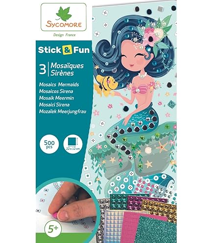 Boîte à Bijoux Cœur à Décorer En Mosaïques Autocollantes Orb Factory – Kit Loisir Créatif Enfant, Plus De 400 Pièces