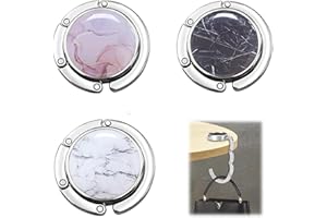 LINYIJOY 3 Stück Taschenhalter für Tisch, Taschen Halterung Tisch Taschen Aufhänger, Tisch Handtaschenhalter Haken Faltbare Antirutsch Taschenhaken Halterung für Schreibtisch Büro Restaurant(3 Farbe)