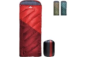 TETON Sports Celsius XL -18˚C / 0˚F Flannel Lined Sleeping Bag (228.5 x 91.5 cm)