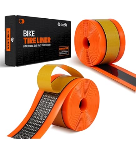 Nastro Antiforatura Per Pneumatici Bici FAT - 60mm X 2250mm, Spessore 1mm - Foto 9