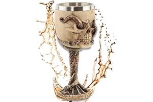 mtb more energy Cáliz ''Octos Best Brew'' - Taza Calavera (160 ml) con tentáculos de Pulpo - Altura 18 cm- Decoración Medieval Pirata Fantasy