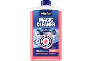 WOLDOCLEAN Detergente per pavimenti per robot aspirapolvere con mop 750ml - piastrelle in ceramica, gres e porcellana per 30-50 cicli di pulizia