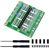 Freenove Breakout Board for Raspberry Pi 5 / 4B / 3B+ / 3B / 3A+ / 2B / 1B+ / 1A+ / Zero 2 W/Zero W/Zero, Terminal Block Shie
