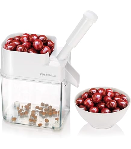 Dénoyauteur OXO Good Grips Pour Cerises Et Olives | Zinc Anti-éclaboussures | Lavable Lave-vaisselle