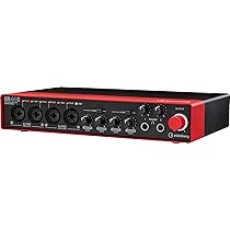 Steinberg UR44C (Red) USB 3.0 Audio Interface, 6-in/4-out, 32-bit 