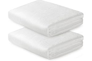 UNIFAMILY 2pcs Fiberglass Cloth, 50" x 12Ft/ 4Yd Fiberglass Cloth for Boats, 6 oz Fiberglass Mat, Fiber Glasses Cloth, Fiberglass Sheet, Fiberglass Repair