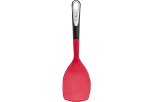Tefal K20645-Spatola Ingenio Spatola, Plastica Silicone, Rosso/Nero