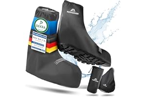‎NEXTCOVER Nextcover® Schuhüberzieher wasserdicht I 100% wasserdichte Fahrrad Überschuhe I Reflektierende Regenschutz Schuhe I Regenüberzieher Schuhe I Überzieher Schuhe I Schuhschutz I Überschuhe Fahrrad