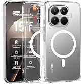 PSR Aksesuar Xiaomi 15T Pro Uyumlu Şeffaf Kılıf &ndash; Kamera Korumalı M-Safe Manyetik Şarj Destekli Sert PC Kapak(Xiaomi 15T Pro)
