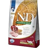 N&amp;D Ancestral Grain Kedi Maması, Kuru Mama, Tavuk, Kıl&ccedil;ıksız Buğday, Yulaf ve Narlı, Kısırlaştırılmış, 5 Kg