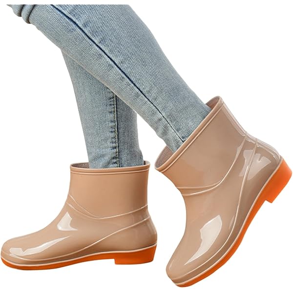 Outdoor Regenstiefel Für Mädchen - Wasserdichte Gummistiefel Mittelhoch Rutschfest