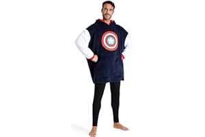 Marvel Sudadera Oversize Hombre Avengers Sudadera Oversize de Los Vengadores Batamanta Hombre