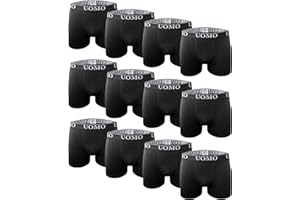 CHANNO Calzoncillos Boxer Suaves, Cómodos y elásticos. Unos de Licra Sin Costuras, y Otros de Algodón con Goma