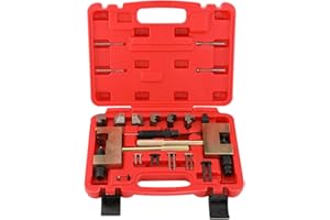 ACLONG ACONG Steuerketten Nietgerät Motorsteuerkette Entfernung Ausbau Montagewerkzeuge Kit Nietwerkzeugsatz Timing-Spezialwerkzeugsatz für Mercedes Benz M271 M272 M102 M103 615 616