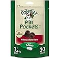 Greenies Pill Pockets Soft Dog Treats, Hickory Smoke, Tablet, 3.2 Oz. (Pack Of 6)