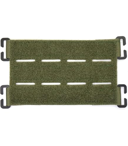 4 Pannelli Patch Tattiche In Nylon 10x10cm – Attacco Molle Per Zaini, Giubbotti E Accessori Fai Da Te, Nero