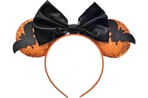 duoyif Serre-TêTe Avec Oreilles De Chat Et Noeud, Serre-TêTe De Noël Bandeau à Cheveux Carnaval, Serre Tete Pour Cosplay NoëL Nouvel An PâQues Anniversaire Festival Mascarade