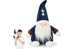 The Gift Scholars Tottenham Hotspur FC Gonk GNOME (33 cm de Hauteur) – Peluche de Football sous Licence Officielle des Spurs, Cadeau de Noël idéal pour Adultes et Enfants.