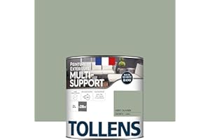 Tollens Peinture extérieure multisupport - Ultra résistante Haute qualité - Satin - Vert Olivier - 2L = 28m2