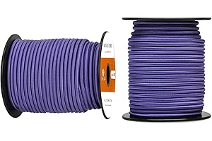 Abma Cord Cuerda Elástica Cuerda de Lona Cuerda de Goma para Lonas Remolque y Piscina - Cuerda Tensora, Cuerda Expansora - Ø 4mm, 5mm, 6mm, 8mm, 10mm Multi Couleur