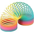 HMN Rainbow Slinky Spring, Rainbow Spring Gift Toys for Boys & Girls (1Pack)