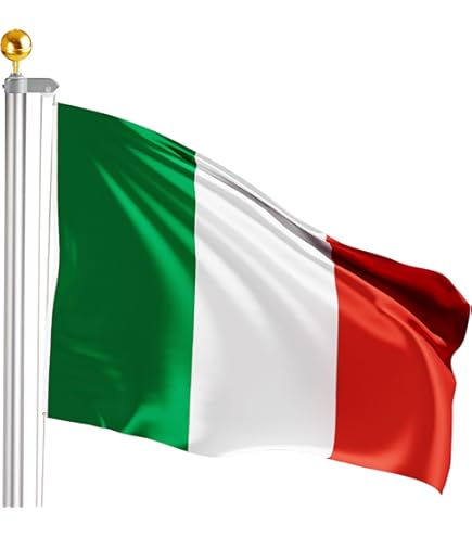 Asta Per Bandiera Da Interni Regolabile - Con Base Pesante E Rotazione 360&deg;