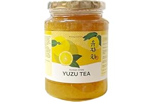 ‎JEOLLANAMDO THE KITCHEN OF KOREA EasyCookAsia Korean Drink – Yuzu Tea | Fruchtig, süß & zitronig | Mit Vitamin C | Für Tee, Limonade, Cocktail & Dessert | Asiatische Teekultur erleben (500g)
