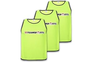 Cawila Leibchen 11teamsports, 3er Set, Trainingsleibchen Größen