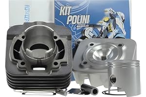 Zylinderkit Polini SPORT 70ccm für (Langgewinde) Piaggio, Diesis, Fly, Free, Liberty, NRG MC2, MC3, S, Sfera, Storm, TPH, Zip Base SSL, Vespa , ET2, LX, LXV, Gilera Stalker, Easy Moving, ICE, Derbi, Atlantis (ab 2002), Boulevard, Bullet 50
