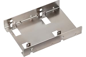 SilverStone Technology SilverStone SST-SDP08 - Einbaurahmen 3.5" mit Halterung für 2x 2.5" SSD/HDD