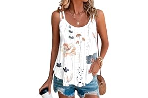 TOMATOFRYDAN Tank top damski na lato, seksowny top bez rękawów, nowa koszulka spaghetti Cami topy moda letnia koszulka z okrągłym dekoltem