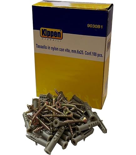Tassello ad Ancora Simmetrica da 12 mm Occhiello Chiuso M4 - 100pz - ASLOC414