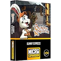 Bunny Kingdom: Bunny Express Micro Expansion - Iello, espansione del gioco di carte per giocare con il gioco base Bunny Kingdom