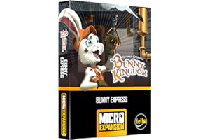 Bunny Kingdom: Bunny Express Micro Expansion - Iello, rozszerzenie do gry karcianej do gry z grą podstawową Bunny Kingdom