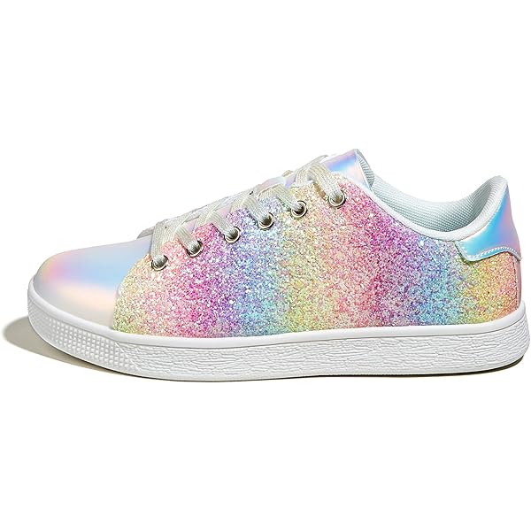 CHIAMAX Dames – glitter sneaker rock 'n roll schoen – gay pride party shoe shine schoe – jaren 60 De Toppers feest – festival kerstmis carnaval – zwart