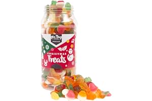 Mr Beez Gifts | Christmas Sweets Jar | Jelly Mix | 24x9cm | 680g