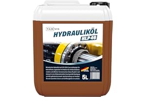 TAM VIS Hydrauliköl HLP 46 von TAMVIS - HLP 46 - auch für Holzspalter geeignet - nach DIN 51524 Teil 2 (5 Liter)