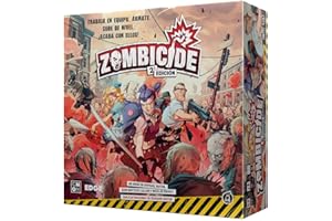 CMON | Zombicide Segunda Edición | Juego de Mesa Cooperativo en el Apocalipsis Zombi| A Partir de 14 Años | De 1 a 6 Jugadores | 60 Minutos por Partida | Español